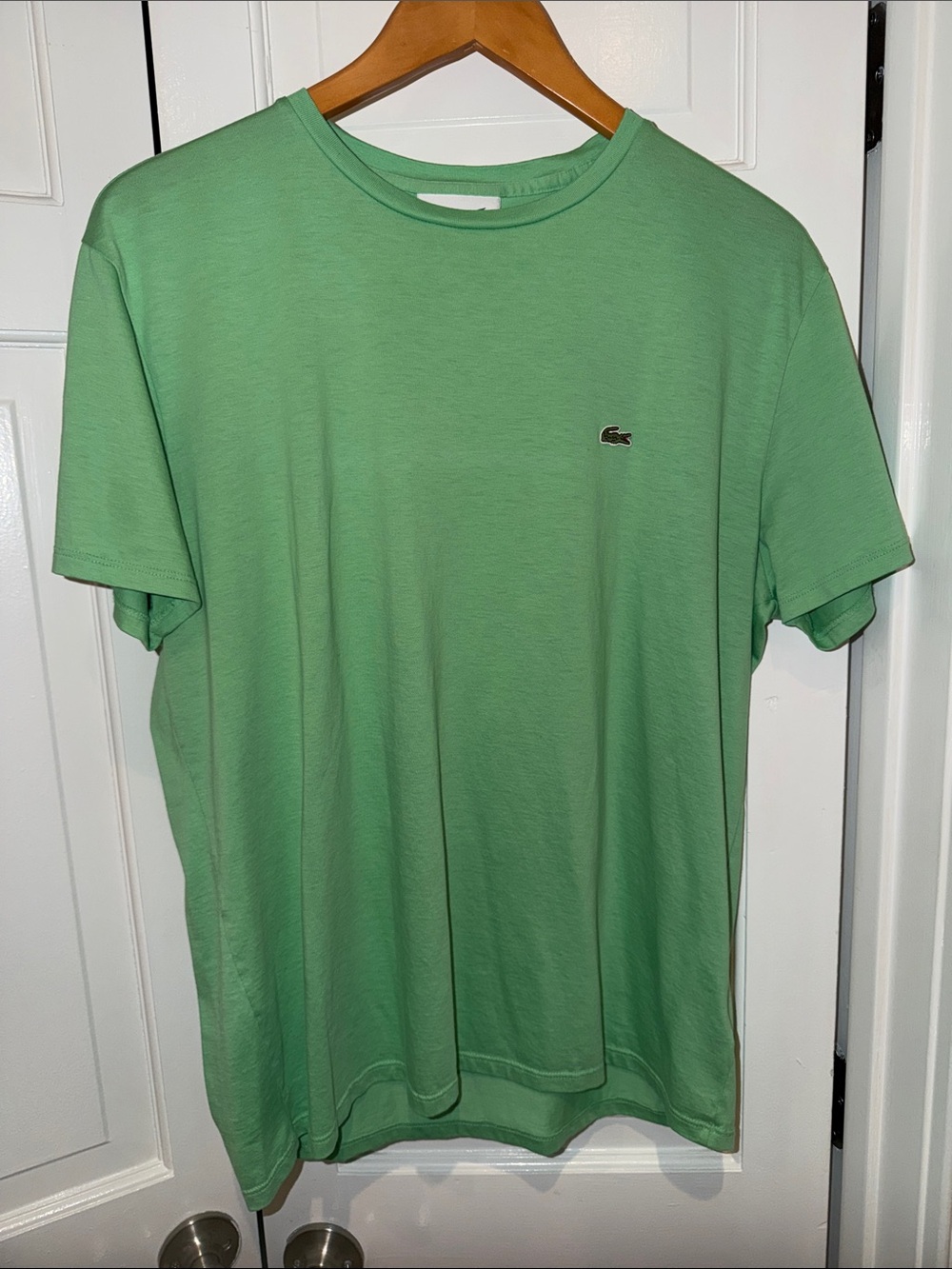 Lacoste Mint Green Short Sleeve Crewneck Tee